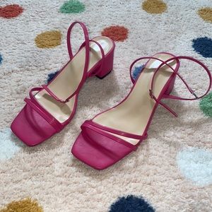 Pink sandals